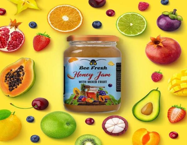 Honey Jam With Mixed Fruits (250 gm)